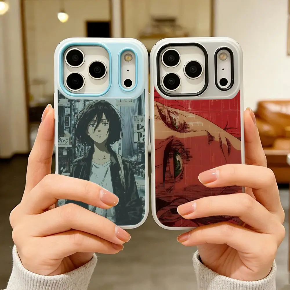 Anime A-Attack o-on T-Titan Phone Case Colorful 2‑in‑1 Jelly Matte Clear Full Protection Case For iPhone 11‑17 Series
Anime A-Attack o-on T-Titan Phone Case Colorful 2‑in‑1 Jelly Matte Clear Full Protection Case For iPhone 11‑17 Series