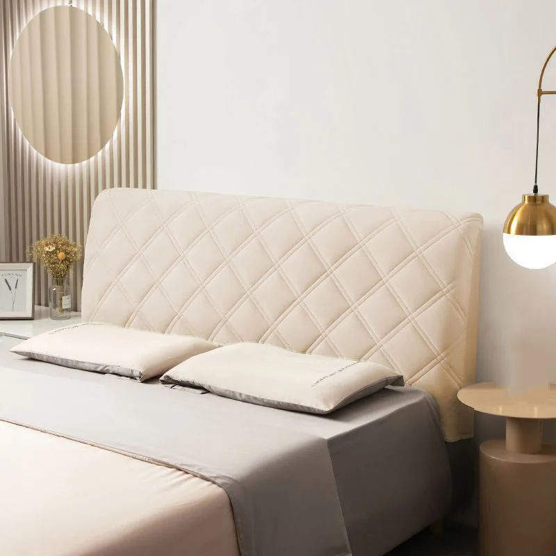 Simple Style Bedside Protective Cover Thickened Full Wrap Bed Headboard Cover High Elasticity Universal Bed Backrest Covers
Simple Style Bedside Protective Cover Thickened Full Wrap Bed Headboard Cover High Elasticity Universal Bed Backrest Covers
