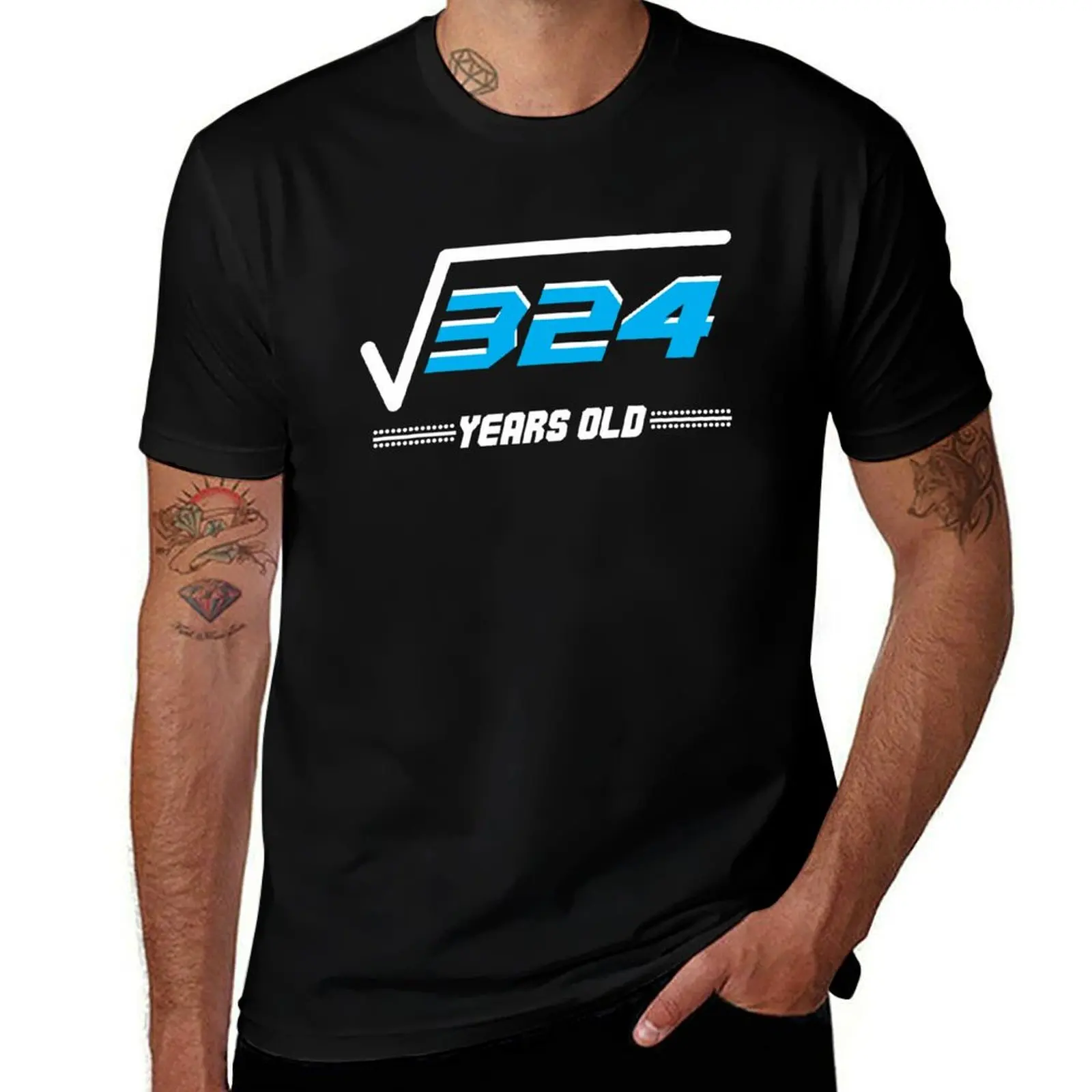 Square root of 324 years old T-Shirt man t shirts for men casual man t shirt designer T-Shirt
Square root of 324 years old T-Shirt man t shirts for men casual man t shirt designer T-Shirt