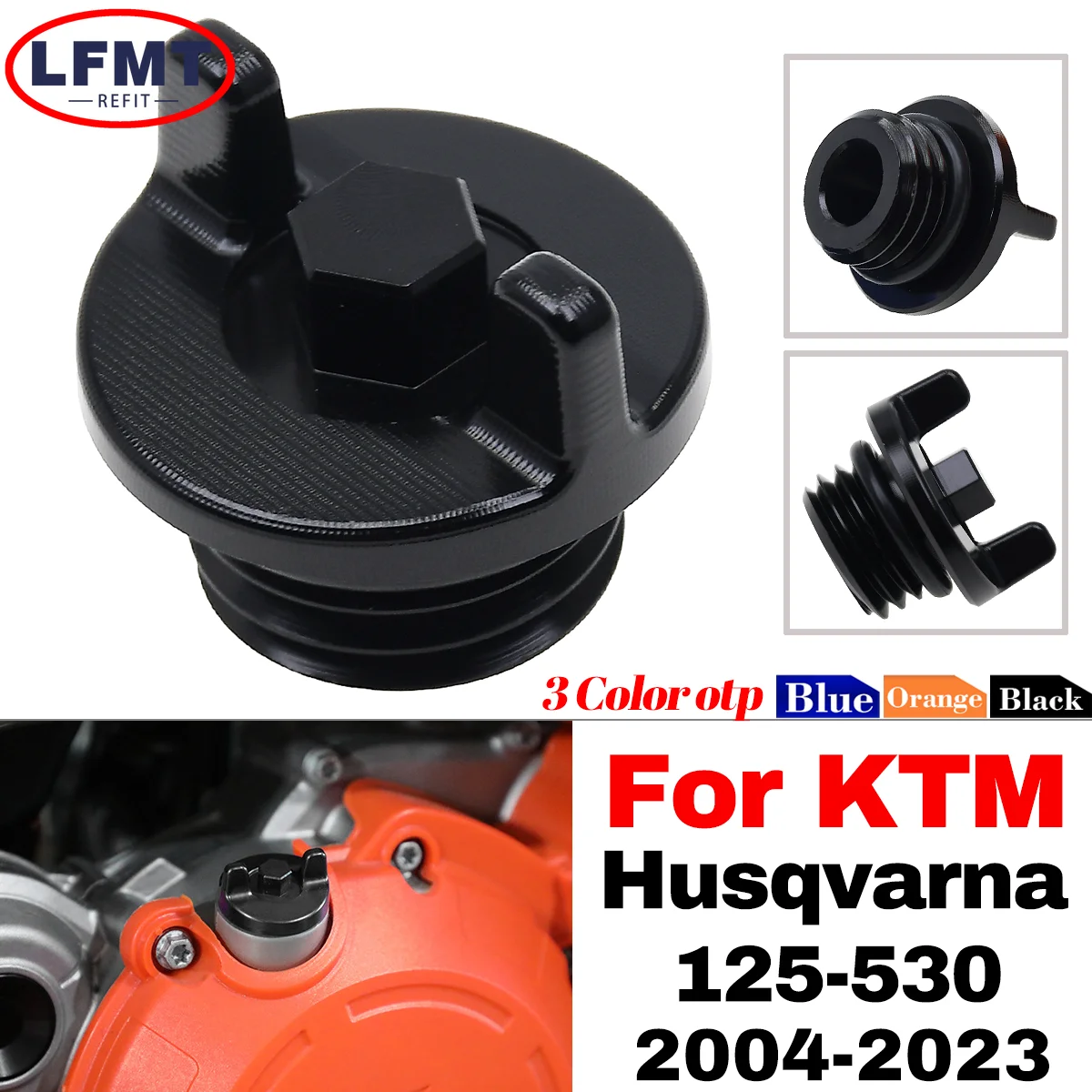 Motorcycle CNC Engine Oil Filler Plug Cap Cover For KTM SX SXF XC XCF XCW XCFW EXC EXCF TPI 150 200 250 350 450 500 2004-2023
Motorcycle CNC Engine Oil Filler Plug Cap Cover For KTM SX SXF XC XCF XCW XCFW EXC EXCF TPI 150 200 250 350 450 500 2004-2023