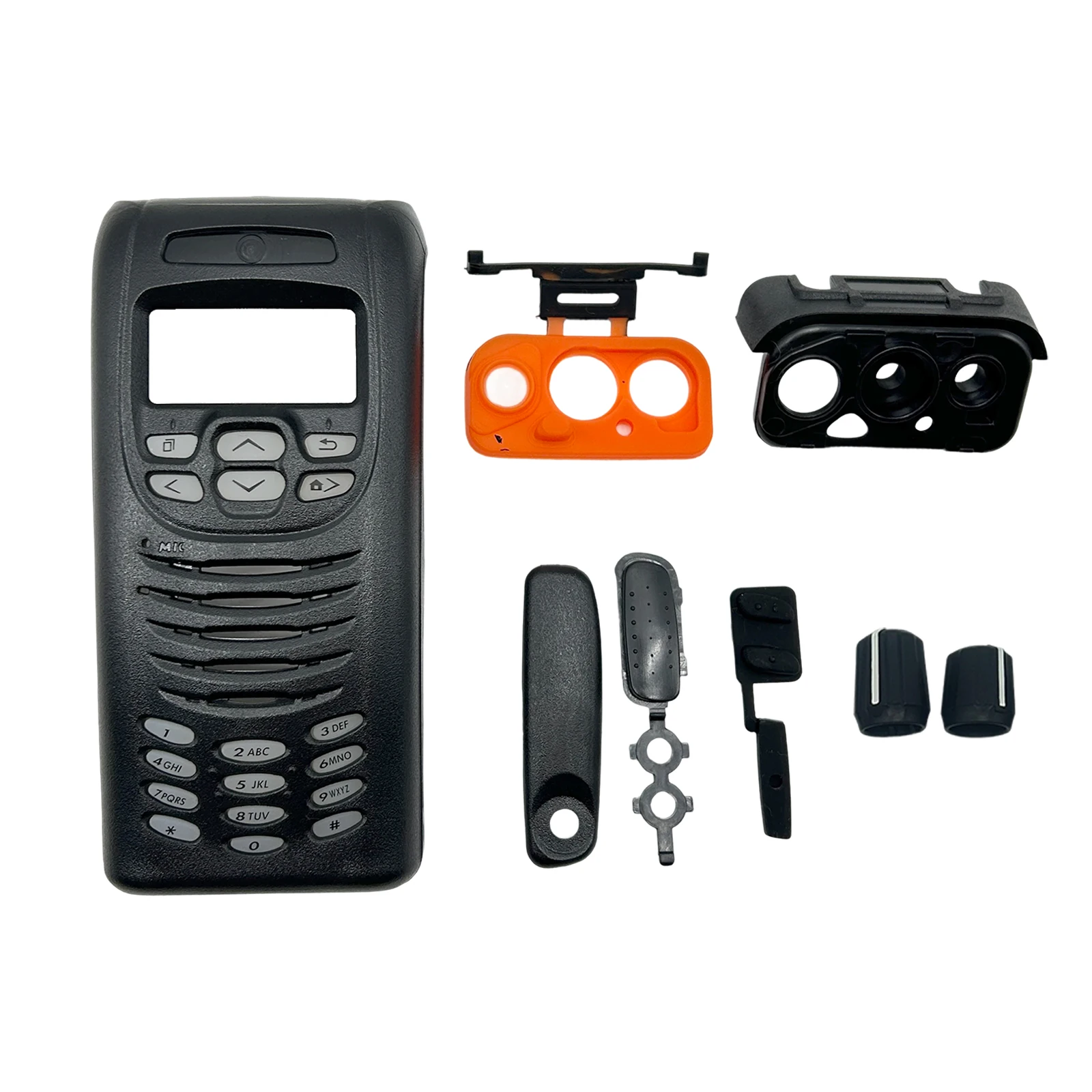 Walkie Talkie Front Housing Case Cover With Volume Knob Channel Knob For NX300 NX-300 Two Way Radio
Walkie Talkie Front Housing Case Cover With Volume Knob Channel Knob For NX300 NX-300 Two Way Radio
