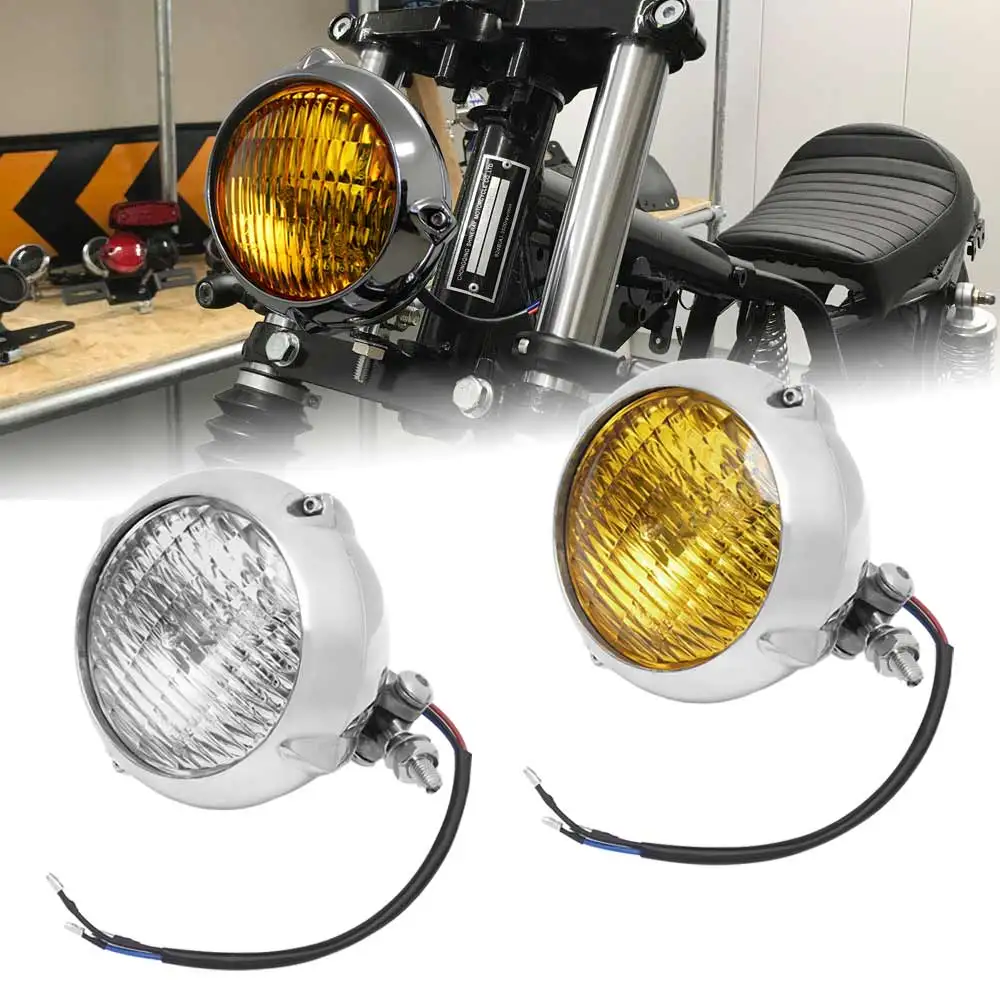 4.5 Inch Retro Motorcycle Headlight Compatible With Harley Kawasaki Honda Yamaha Suzuki Chopper Cafe Racer Bobber Cruiser Etc
4.5 Inch Retro Motorcycle Headlight Compatible With Harley Kawasaki Honda Yamaha Suzuki Chopper Cafe Racer Bobber Cruiser Etc