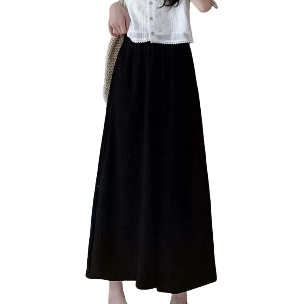 Ice Silk Ice Silk Wide Leg Pants Skirt White Black Korean Style Wide Leg Pants for Women Thin Loose Women's Harem Pants Summer
Ice Silk Ice Silk Wide Leg Pants Skirt White Black Korean Style Wide Leg Pants for Women Thin Loose Women's Harem Pants Summer