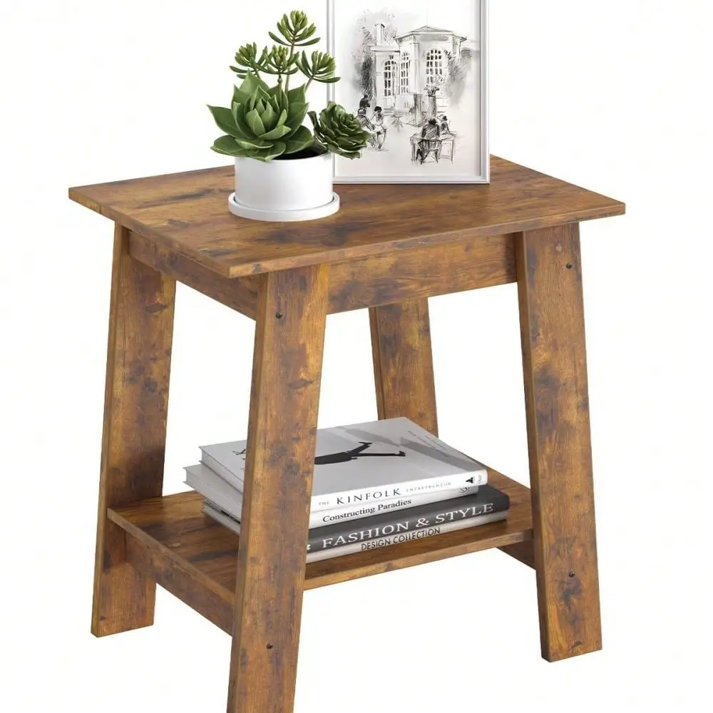 End Table,Small Side Table,2Tier Nightstand,Narrow Bedside Table With Storage Shelf,Wood Night Stand For Small Spaces Bedroom E
End Table,Small Side Table,2Tier Nightstand,Narrow Bedside Table With Storage Shelf,Wood Night Stand For Small Spaces Bedroom E