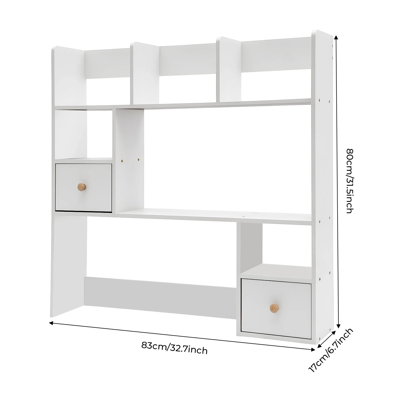 9 Compartments Desktop Bookshelf, Home Office Desk Organizer, Desktop Storage Organizer for Study Rooms, Offices, Bedrooms
9 Compartments Desktop Bookshelf, Home Office Desk Organizer, Desktop Storage Organizer for Study Rooms, Offices, Bedrooms