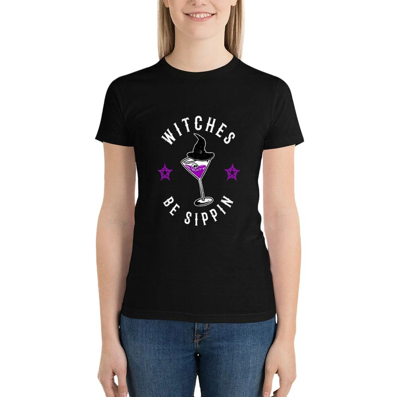 Salem Witch Trials Witches Be Sippin Cute Women's Halloween T-Shirt Female clothing cute clothes ariat shirts for Women
Salem Witch Trials Witches Be Sippin Cute Women's Halloween T-Shirt Female clothing cute clothes ariat shirts for Women