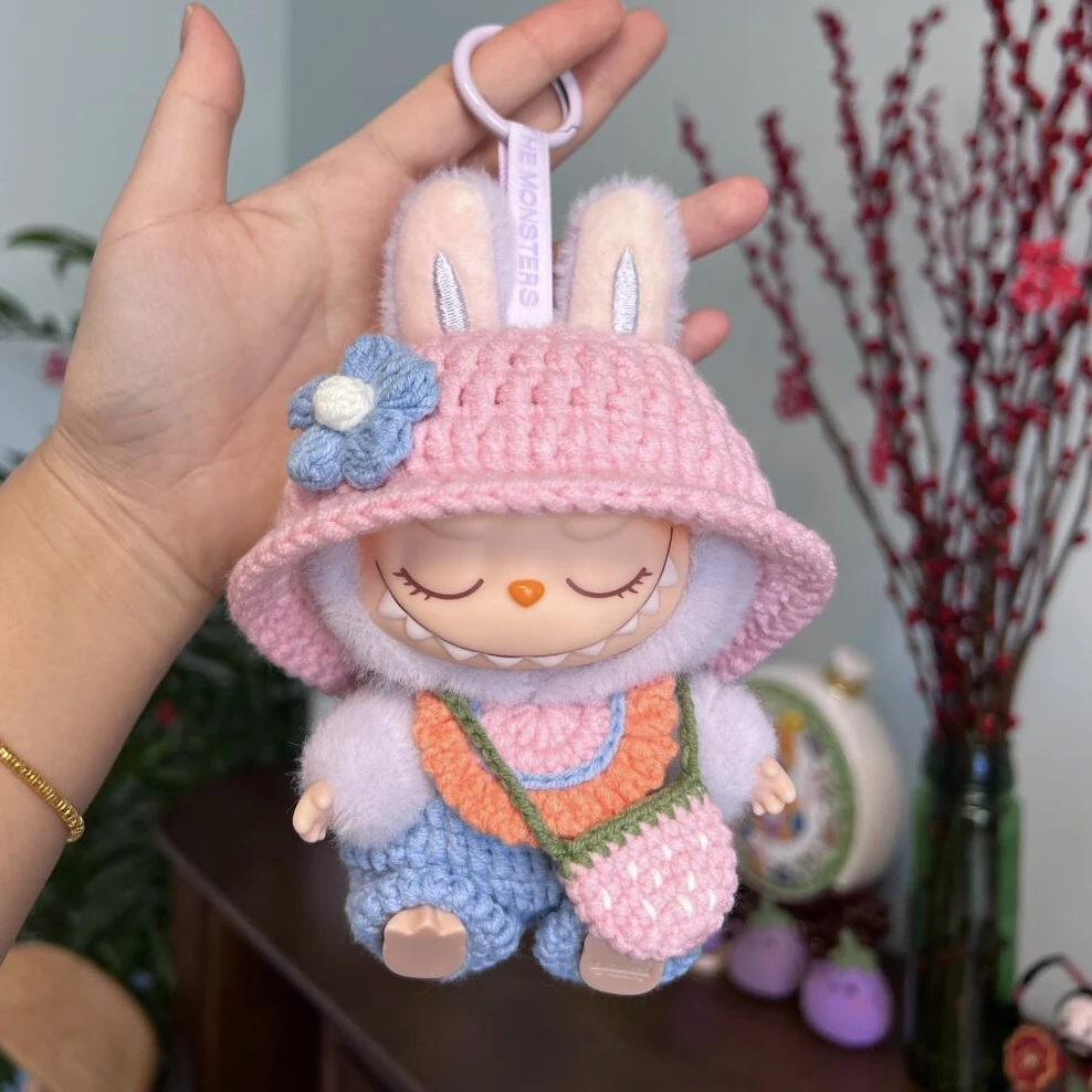 For 17cm Labubu Clothes Pendant Labubu Sitting Party Handmade Compilation Hat Dolls Accessories Labubu Doll Surprise Gift
For 17cm Labubu Clothes Pendant Labubu Sitting Party Handmade Compilation Hat Dolls Accessories Labubu Doll Surprise Gift