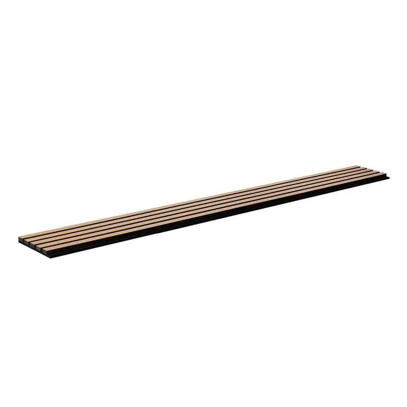 MDF Accent Wooden Wall Board 7.9 x 94.5 inch For Living Room Bedroom Office, Noise Reduction Faux Oak Finish Modern Interior Decor Vertical Slat Structure 2 Pack
MDF Accent Wooden Wall Board 7.9 x 94.5 inch For Living Room Bedroom Office, Noise Reduction Faux Oak Finish Modern Interior Decor Vertical Slat Structure 2 Pack