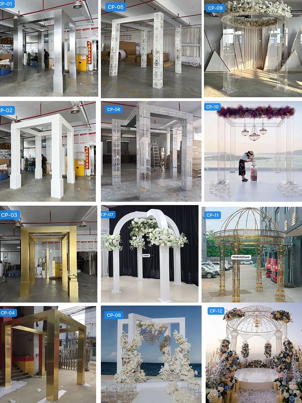 Wedding Decoration Gold Chuppah Metal Flower Round Arch Frame Wedding Mandap Backdrop
Wedding Decoration Gold Chuppah Metal Flower Round Arch Frame Wedding Mandap Backdrop