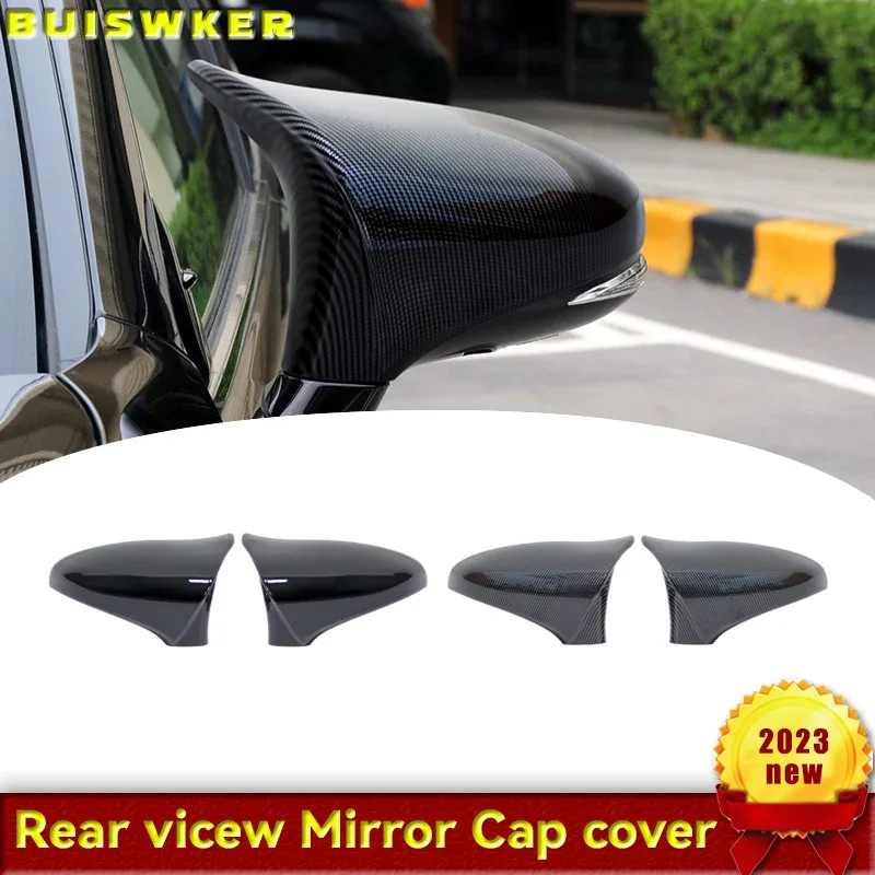 A Pair for LEXUS IS200 300 350 ES GS RC M Horn Style Carbon Fiber Glossy Black Wing Rearview Mirror Cover Cap Case Trim
A Pair for LEXUS IS200 300 350 ES GS RC M Horn Style Carbon Fiber Glossy Black Wing Rearview Mirror Cover Cap Case Trim