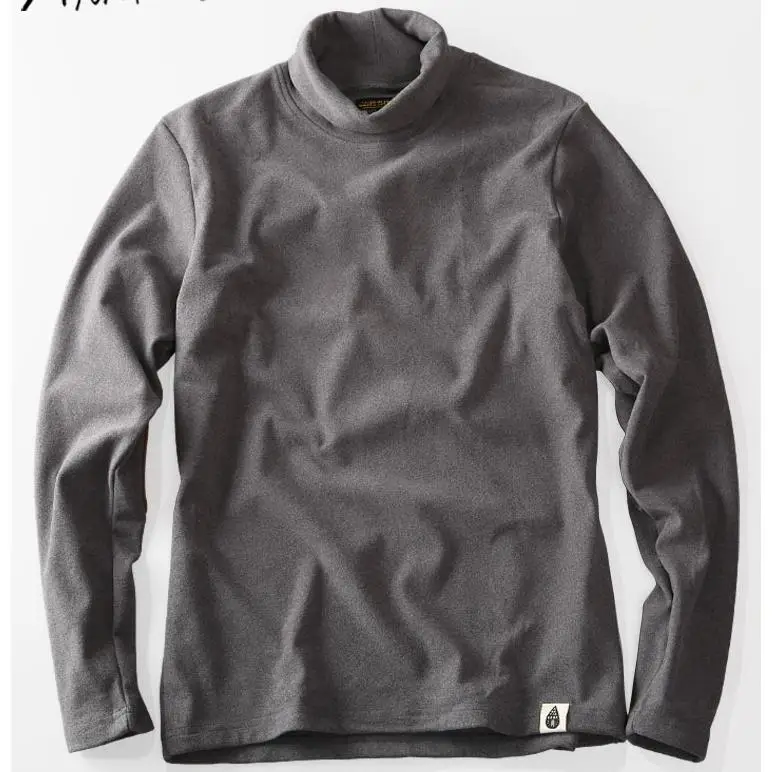 Casual Long Sve Sweatirt Base irt High Ne Design Polyester Fiber Busin Casual Sle Youth Men's Inner Wear T-irt
Casual Long Sve Sweatirt Base irt High Ne Design Polyester Fiber Busin Casual Sle Youth Men's Inner Wear T-irt