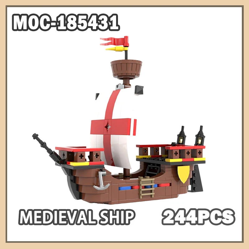MOC- 185431 Средневековый корабль, строительный блок, миниатюрный DIY, сборная модель, кирпич, подарок на день рождения для взрослых, детей, игрушки, классические 244 шт.
MOC- 185431 Средневековый корабль, строительный блок, миниатюрный DIY, сборная модель, кирпич, подарок на день рождения для взрослых, детей, игрушки, классические 244 шт.