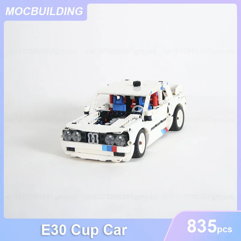 E30 Cup Car Model MOC Building Blocks DIY Assemble Bricks Transportation Educatonal Creative Collection Xmas Toys Gifts 835PCS
E30 Cup Car Model MOC Building Blocks DIY Assemble Bricks Transportation Educatonal Creative Collection Xmas Toys Gifts 835PCS