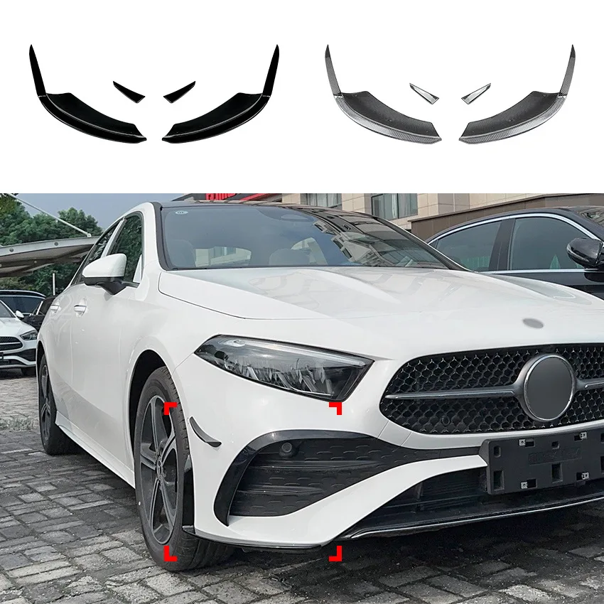 For Mercedes-Benz A-Class W177 2023+ A180 A200 A35 AMG front lip air knife bag corner modification
For Mercedes-Benz A-Class W177 2023+ A180 A200 A35 AMG front lip air knife bag corner modification
