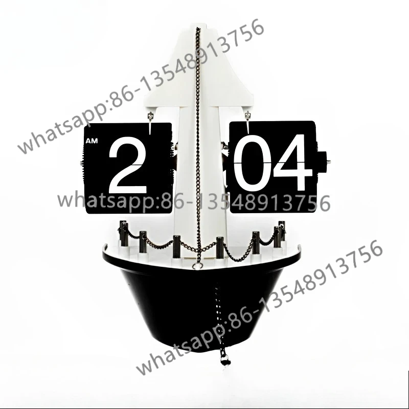 Креативный пароход, автоматические часы с поворотом страниц, простые и стильные ретро-европейские настольные часы
Креативный пароход, автоматические часы с поворотом страниц, простые и стильные ретро-европейские настольные часы