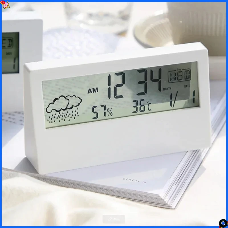 Комнатные термометры Цифровой гигрометр Комнатный термометр и датчик влажности с часами Функция влажности и температуры Электронный
Комнатные термометры Цифровой гигрометр Комнатный термометр и датчик влажности с часами Функция влажности и температуры Электронный