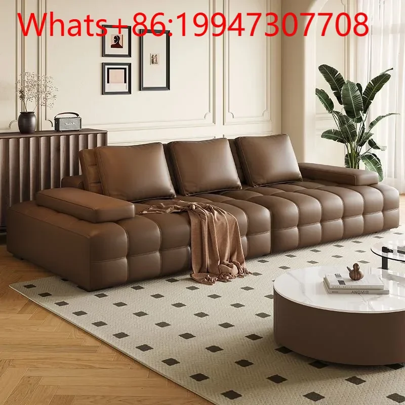New Lawrence sofa Italian minimalist first-layer cowhide sofa living room villa large apartment genuine sofa
New Lawrence sofa Italian minimalist first-layer cowhide sofa living room villa large apartment genuine sofa