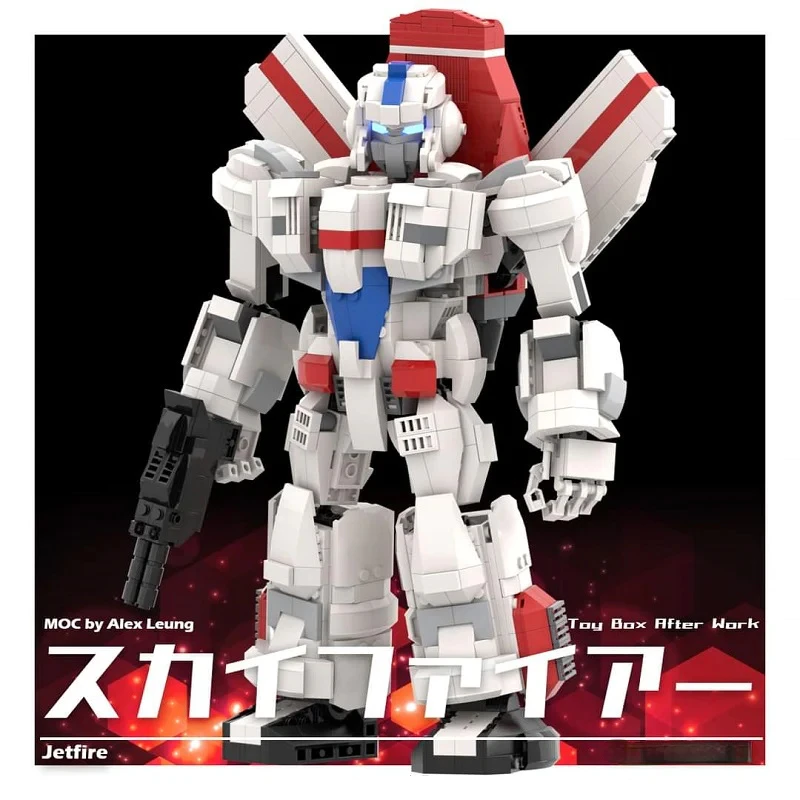 MOC Creative Transformation Jetfire Assembled Building Block Robot Model Toys Adult Boy Hobbies Building Block Birthday Gifts
MOC Creative Transformation Jetfire Assembled Building Block Robot Model Toys Adult Boy Hobbies Building Block Birthday Gifts