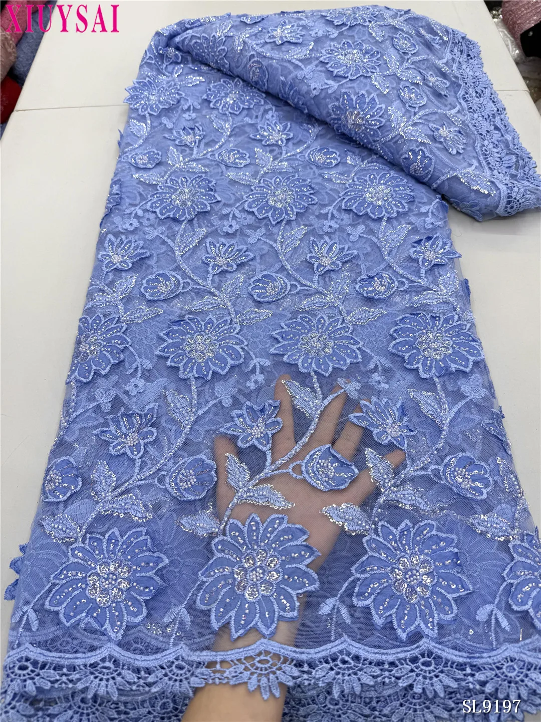 African Chiffon Lace Fabric 2025 High Quality Lace Material Nigerian French Lace Fabric for Women Wedding Party
African Chiffon Lace Fabric 2025 High Quality Lace Material Nigerian French Lace Fabric for Women Wedding Party