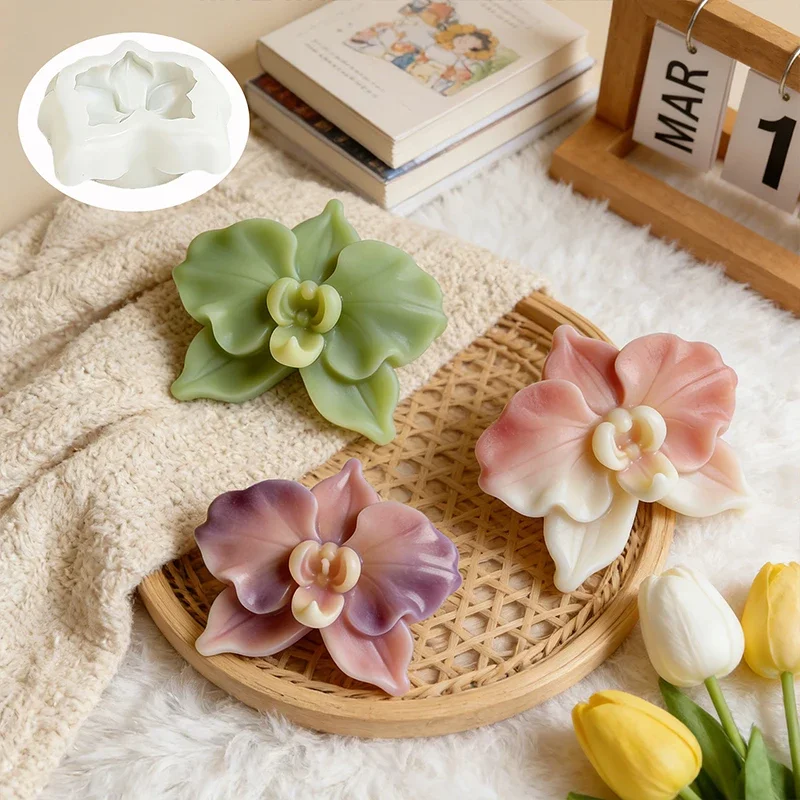 DIY Silicone Mold Butterfly Orchid, Resin Gypsum Cement Candle Soap, for Chocolate Cake Baking Valentine's Day Gift
DIY Silicone Mold Butterfly Orchid, Resin Gypsum Cement Candle Soap, for Chocolate Cake Baking Valentine's Day Gift