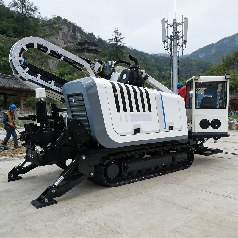 Customized HDD Rig Horizontal Directional Drilling Machine Utility Underground Rig Trenchless Equipment CE Certified
Customized HDD Rig Horizontal Directional Drilling Machine Utility Underground Rig Trenchless Equipment CE Certified