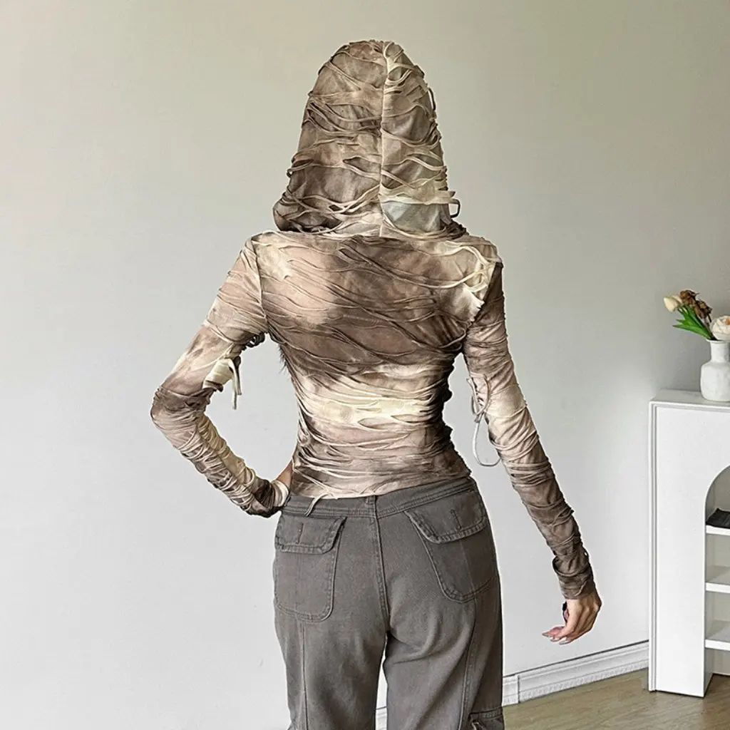 Women's Slim Fit Hooded Long Sleeve Top Solid Color Street Fashion Autumn New European American Style T-Shirt
Women's Slim Fit Hooded Long Sleeve Top Solid Color Street Fashion Autumn New European American Style T-Shirt