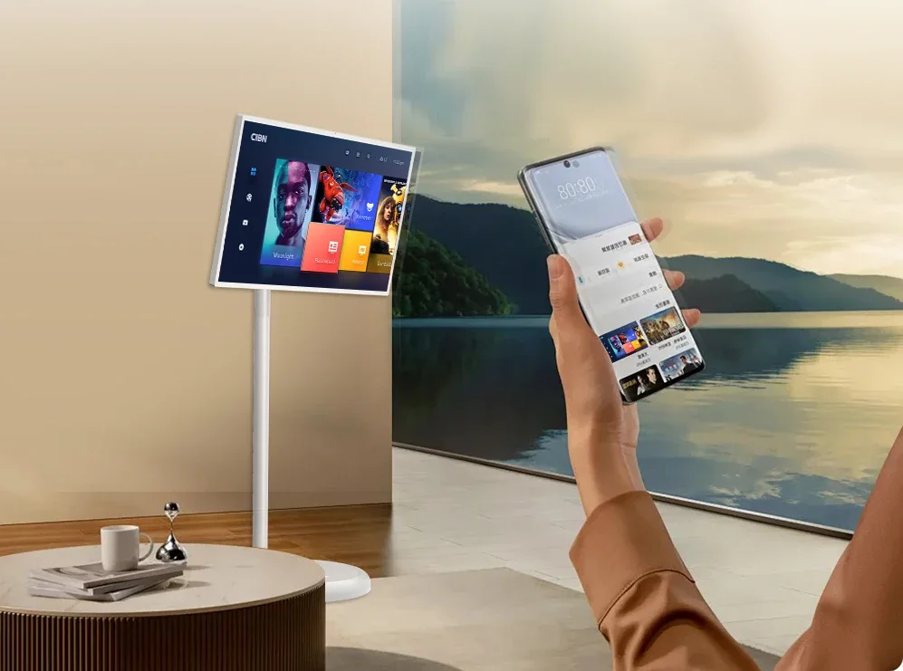 32 inch high definition fitness living room vertical portable Android 12 rotating touch screen smart TV
32 inch high definition fitness living room vertical portable Android 12 rotating touch screen smart TV