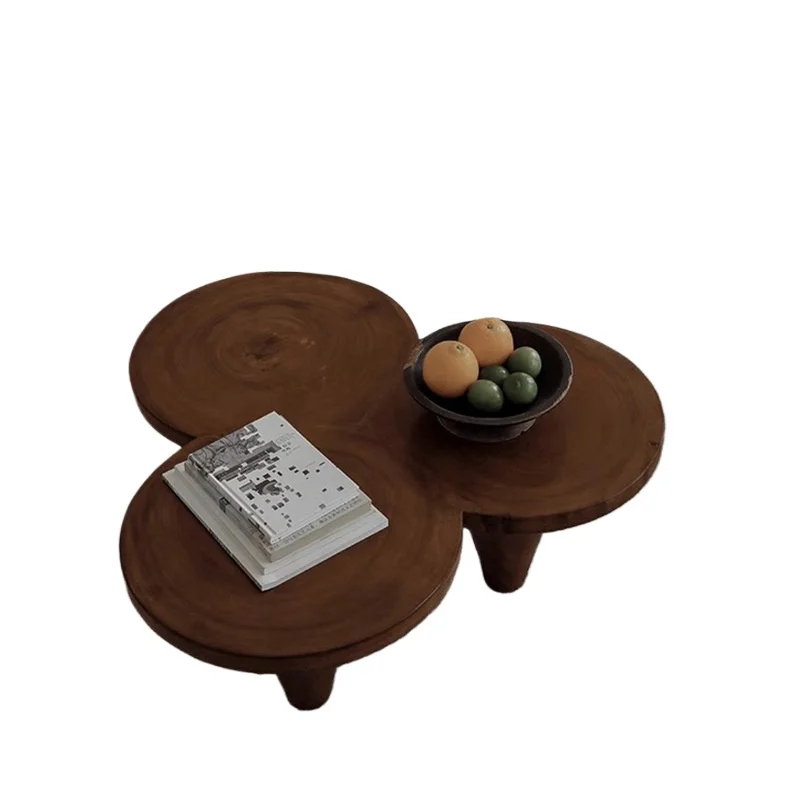Southeast Asian style Japanese - style solid wood round creative coffee table, living room B&B designer - style coffee table
Southeast Asian style Japanese - style solid wood round creative coffee table, living room B&B designer - style coffee table