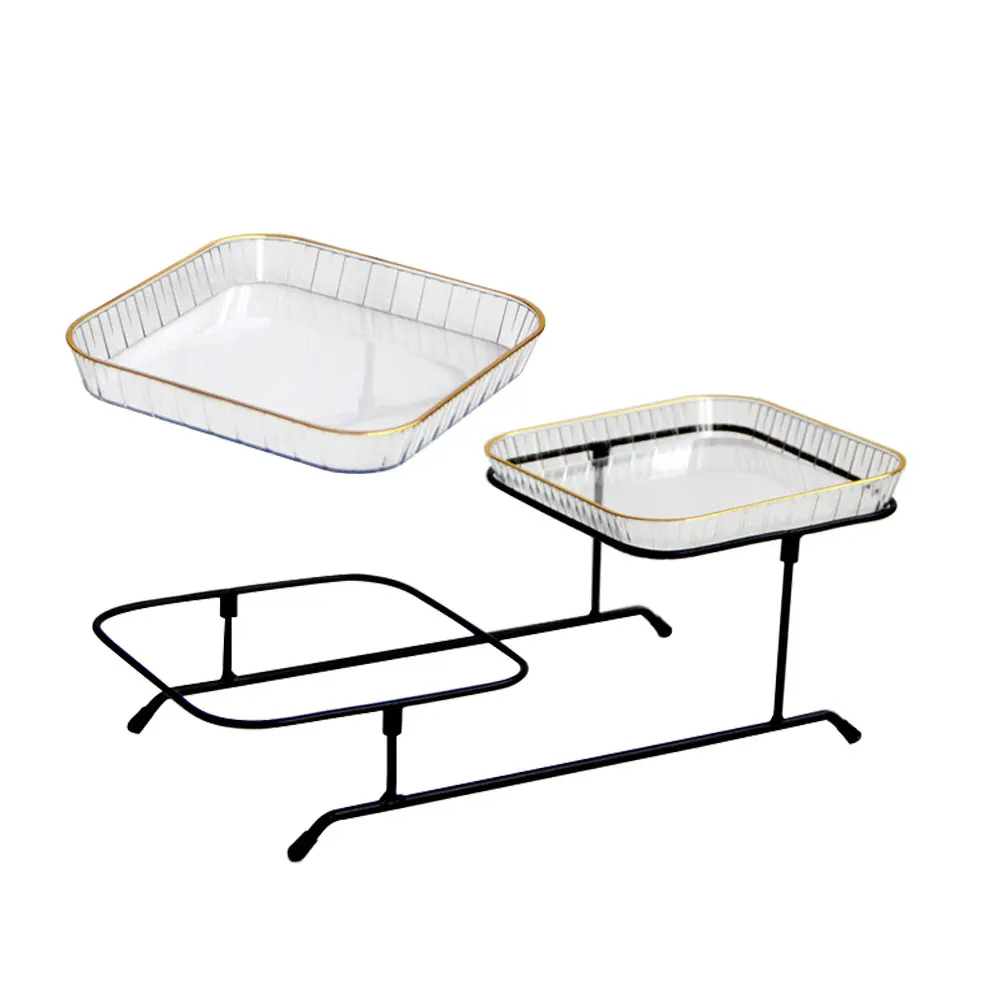 Two-layer Cake Stand Dessert Tray Snacks Storage Container Iron Candy Plate Fruit Serving Home Party Decorative Food Tray Easy
Two-layer Cake Stand Dessert Tray Snacks Storage Container Iron Candy Plate Fruit Serving Home Party Decorative Food Tray Easy
