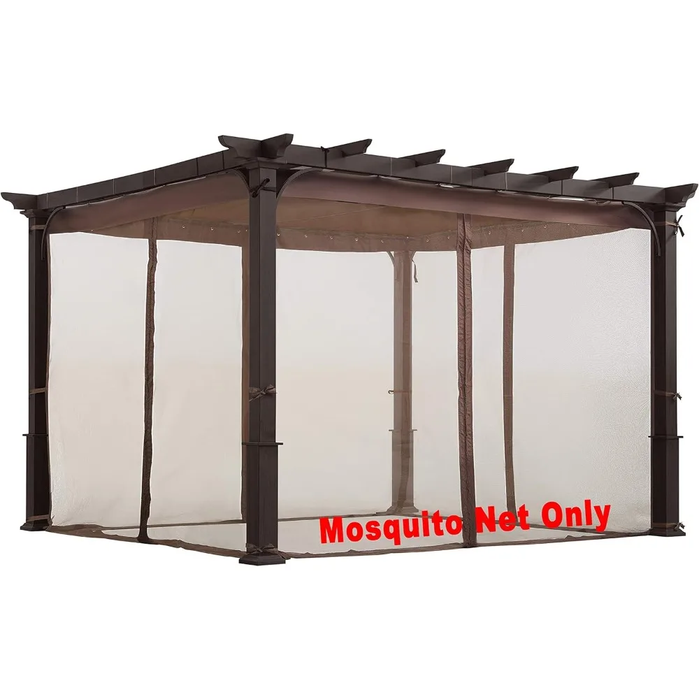 Replacement Mosquito Net for Flat-Roof Pergola - Mesh Bug Net Only (10 ft. x 10 ft., Brown)
Replacement Mosquito Net for Flat-Roof Pergola - Mesh Bug Net Only (10 ft. x 10 ft., Brown)