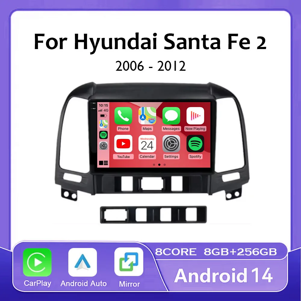 Android 14 For Hyundai Santa Fe 2 2006-2012 2K QLED Android Car Radio Multimedia Video Player AI Voice CarPlay Head Unit Stereo
Android 14 For Hyundai Santa Fe 2 2006-2012 2K QLED Android Car Radio Multimedia Video Player AI Voice CarPlay Head Unit Stereo
