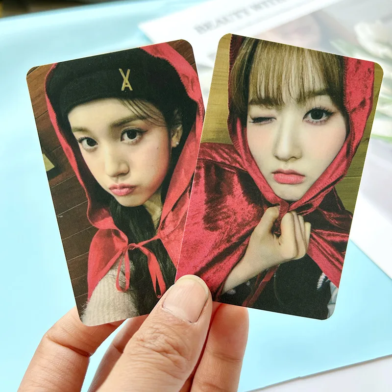 6pcs KPOP STAYC Teddy Bear Album Photocards Red Cloak Clothing Double-Sided LOMO Cards Yoon ISA SiEun Fans Collections
6pcs KPOP STAYC Teddy Bear Album Photocards Red Cloak Clothing Double-Sided LOMO Cards Yoon ISA SiEun Fans Collections