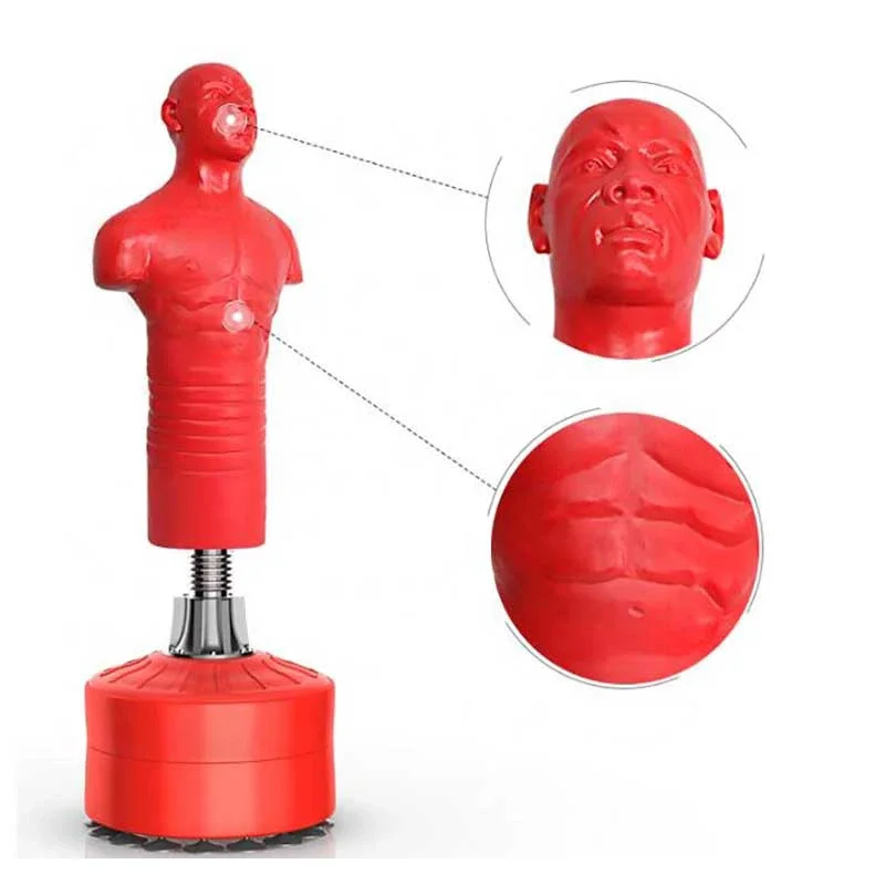 with Sand Filling for Martial Arts Humanoid Target Custom Logo PU Leather Boxing Punching Bag Silicon Dummy
with Sand Filling for Martial Arts Humanoid Target Custom Logo PU Leather Boxing Punching Bag Silicon Dummy