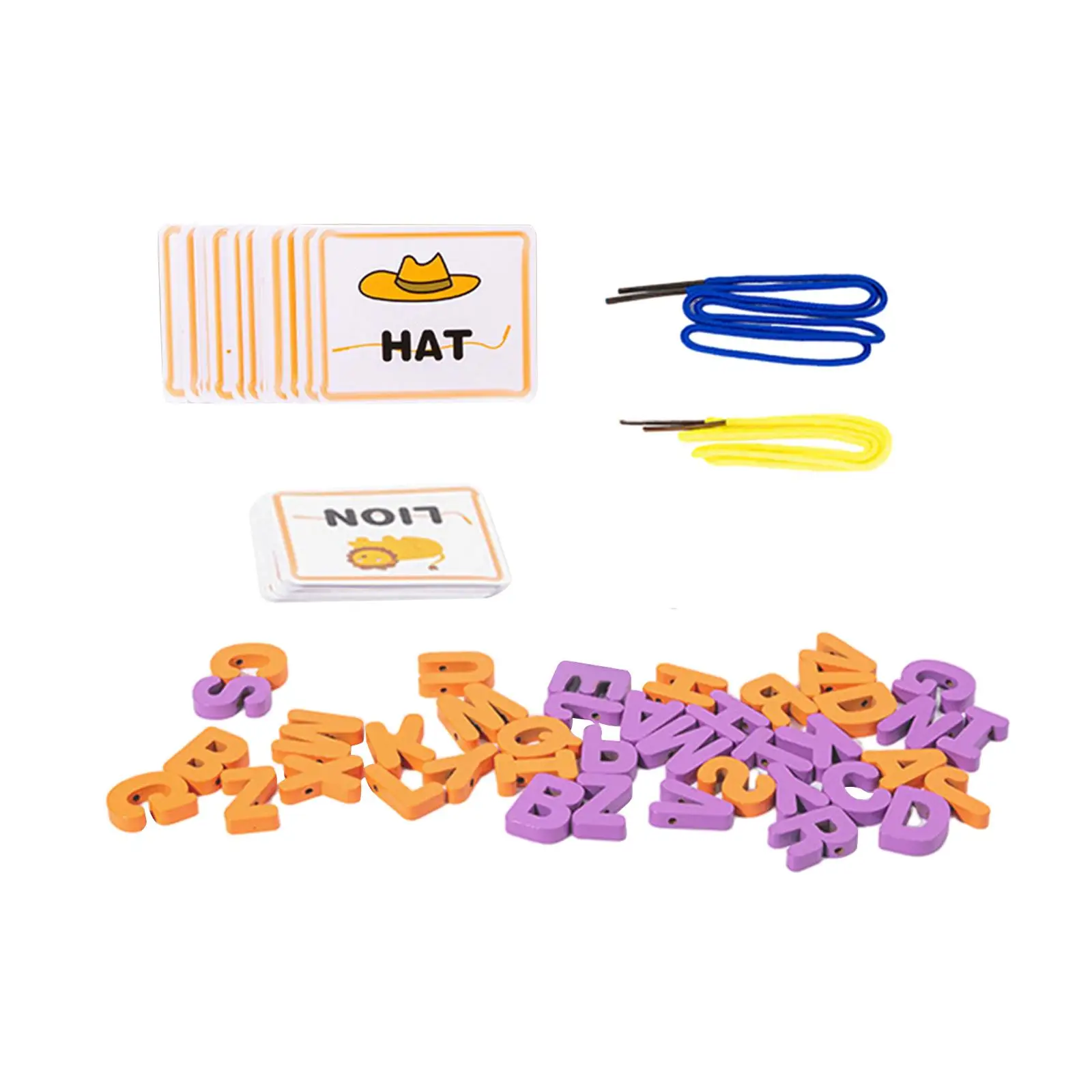 Abc Letters Threading Beads Early Educational Fine Motor Skills Montessori Lacing Beads Toys for Kids Preschool 3 4 5 6 Year Old
Abc Letters Threading Beads Early Educational Fine Motor Skills Montessori Lacing Beads Toys for Kids Preschool 3 4 5 6 Year Old