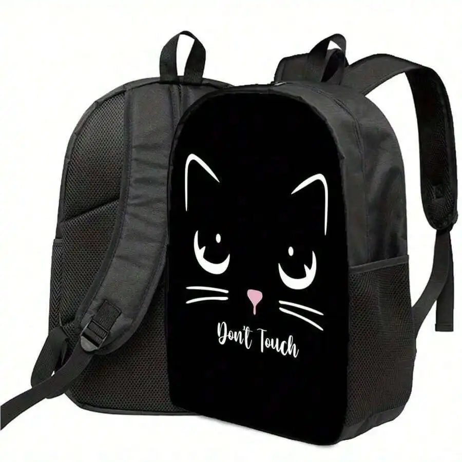 Black Cartoon Cat Print Backpack Laptop Bag Casual Unisex Daily Commute Hiking Camping Outdoor
Black Cartoon Cat Print Backpack Laptop Bag Casual Unisex Daily Commute Hiking Camping Outdoor