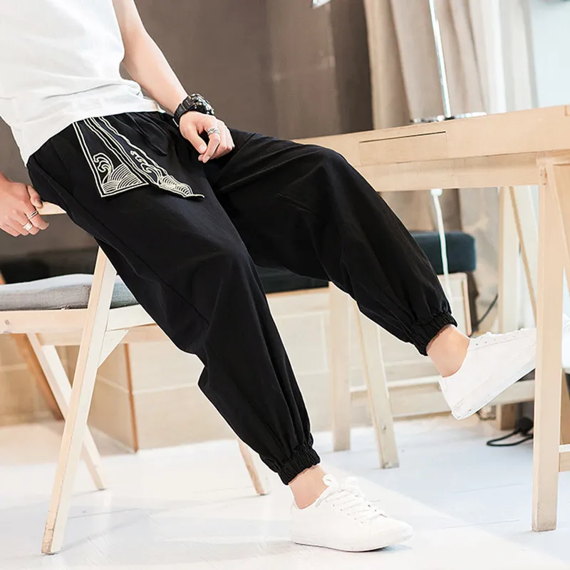 2026 Chinese Style Mens Cotton Pants Summer Men Breathable Solid Color Trousers Male Streetwear Vintage Traditional Bottoms
2026 Chinese Style Mens Cotton Pants Summer Men Breathable Solid Color Trousers Male Streetwear Vintage Traditional Bottoms