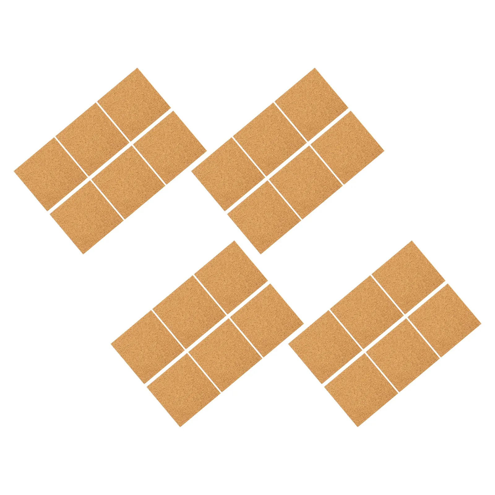 24Pcs Self Adhesive Cork Sheets Thick Square Cork Board Tiles Moisture Absorbing DIY Coasters Office Kitchen Decor
24Pcs Self Adhesive Cork Sheets Thick Square Cork Board Tiles Moisture Absorbing DIY Coasters Office Kitchen Decor