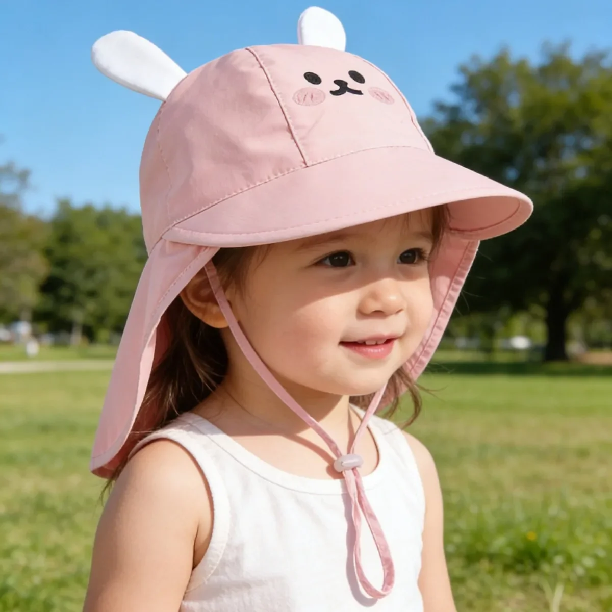 Baby hat - Summer sun protection hat - Boys' fisherman hat - Girls' sunshade hat - Children's panda outdoor shawl hat - Thin
Baby hat - Summer sun protection hat - Boys' fisherman hat - Girls' sunshade hat - Children's panda outdoor shawl hat - Thin