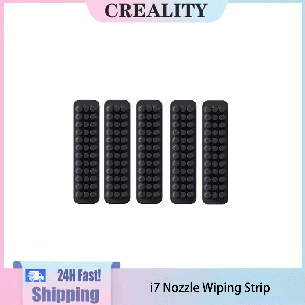 Creality Sparkx i7 3D Printer Nozzle Wiper 5PCS Mouth Wipe Strips Original Rubber Parts to Clean Nozzle Surface Filament
Creality Sparkx i7 3D Printer Nozzle Wiper 5PCS Mouth Wipe Strips Original Rubber Parts to Clean Nozzle Surface Filament