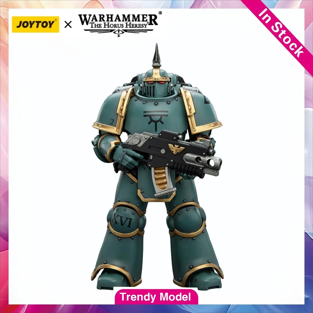 【TM】In Stock JOYTOY Warhammer 40K Sons of HorusMK Ill Tactical Legionary 1/18 Action Figures Model Toy Gift
【TM】In Stock JOYTOY Warhammer 40K Sons of HorusMK Ill Tactical Legionary 1/18 Action Figures Model Toy Gift