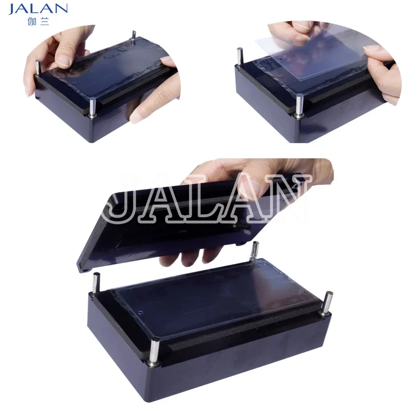 7inch Universal Laminating Mold For All Mobile Phone Flat Curved Screen Lcd OCA Glass Laminator Mould for Broken Display Repair
7inch Universal Laminating Mold For All Mobile Phone Flat Curved Screen Lcd OCA Glass Laminator Mould for Broken Display Repair