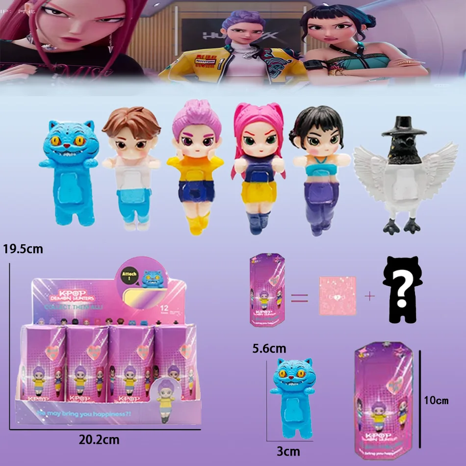 Аниме Kpop охотники на демонов фигурка тигра слепая коробка серии украшение стола мини-модель игрушки для девочек Коллекционные фигурки подарок
Аниме Kpop охотники на демонов фигурка тигра слепая коробка серии украшение стола мини-модель игрушки для девочек Коллекционные фигурки подарок