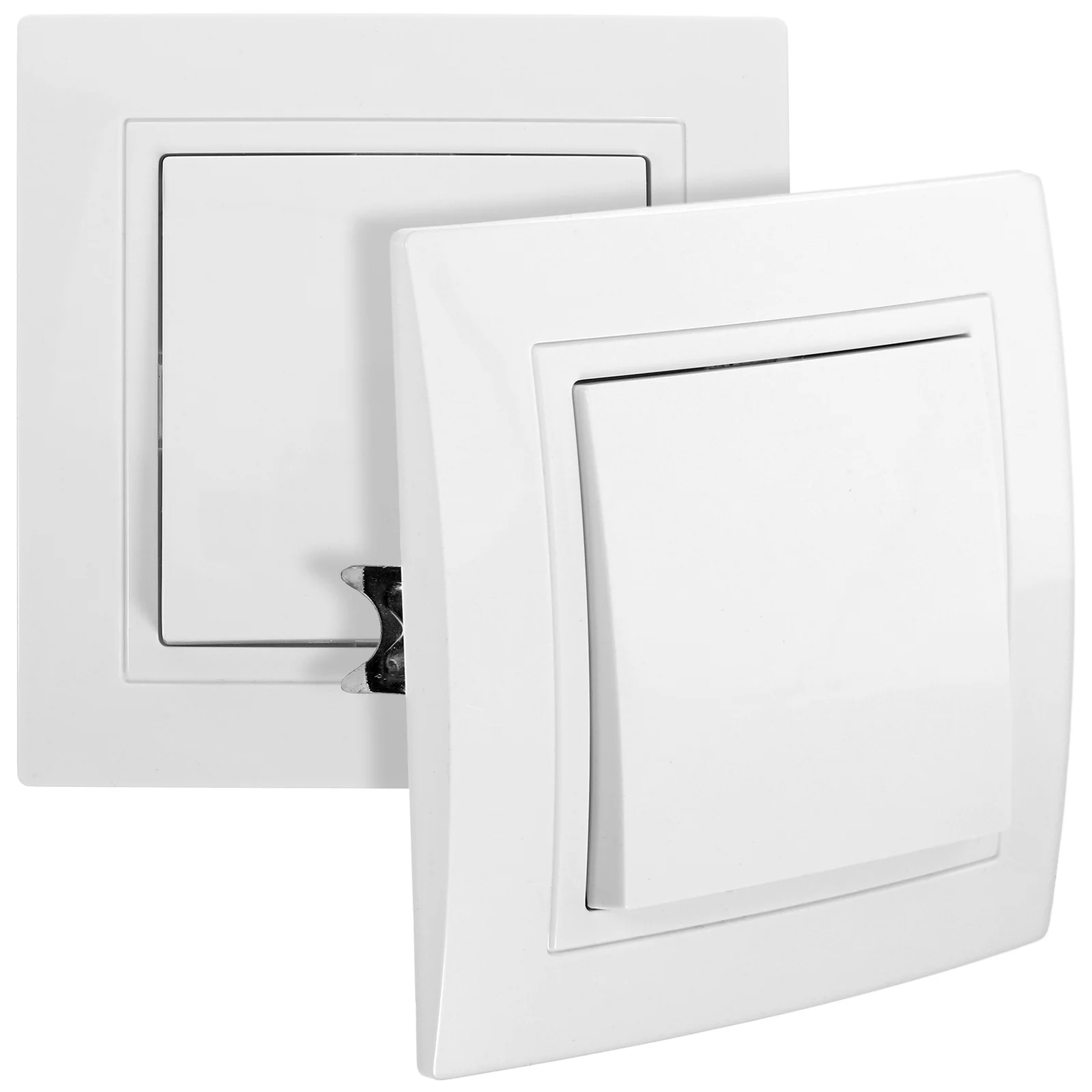 2Pcs Home Light Switch Panel Wall Mounted Control Switch for Indoor Use Practical Sturdy Control Panel Light Switches
2Pcs Home Light Switch Panel Wall Mounted Control Switch for Indoor Use Practical Sturdy Control Panel Light Switches