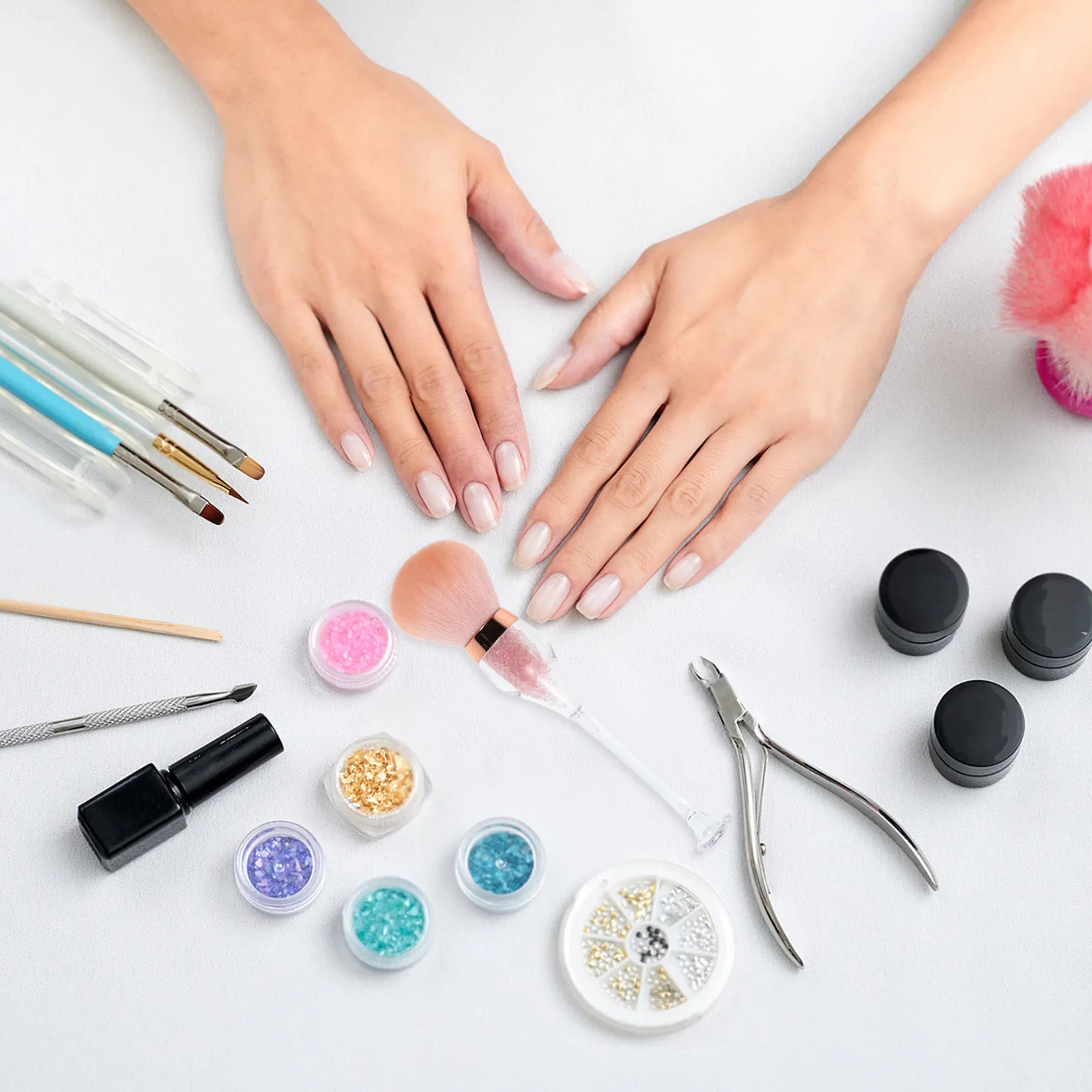 Soft Nail Dust Cleaning Brush Round Head Ergonomic Handle for Gentle Powder Removal Professional Manicure Tool Portable Nail Art
Soft Nail Dust Cleaning Brush Round Head Ergonomic Handle for Gentle Powder Removal Professional Manicure Tool Portable Nail Art