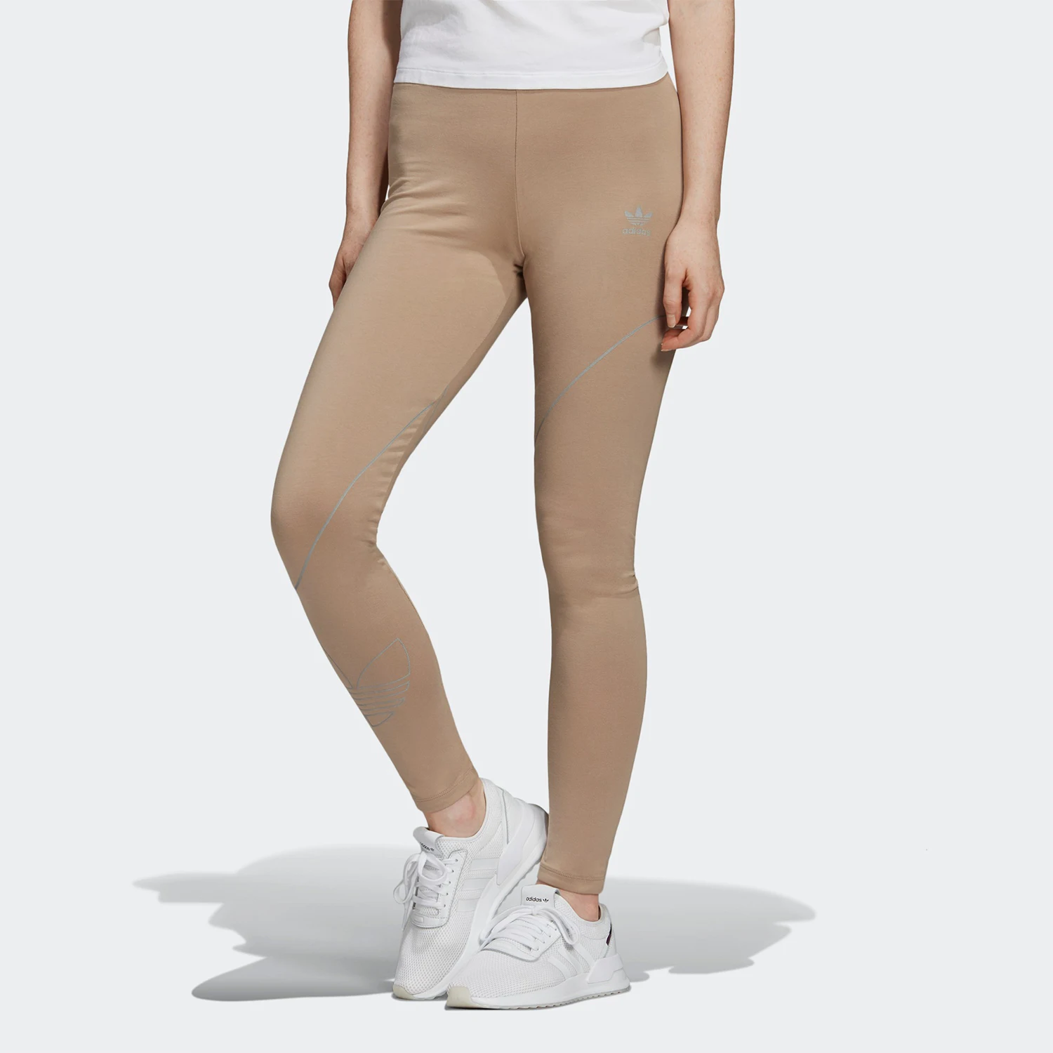 Adidas Authentic Trefoil Women's Reflective Sports Knit Tight Trousers FR0562
Adidas Authentic Trefoil Women's Reflective Sports Knit Tight Trousers FR0562