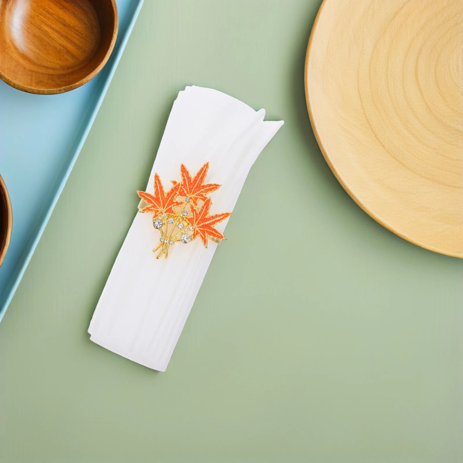 Napkin Ring Buckles Harvest Fall Leaf Rings Metal Table Decor for Thanksgiving Dinner Napkins Maple Holder
Napkin Ring Buckles Harvest Fall Leaf Rings Metal Table Decor for Thanksgiving Dinner Napkins Maple Holder