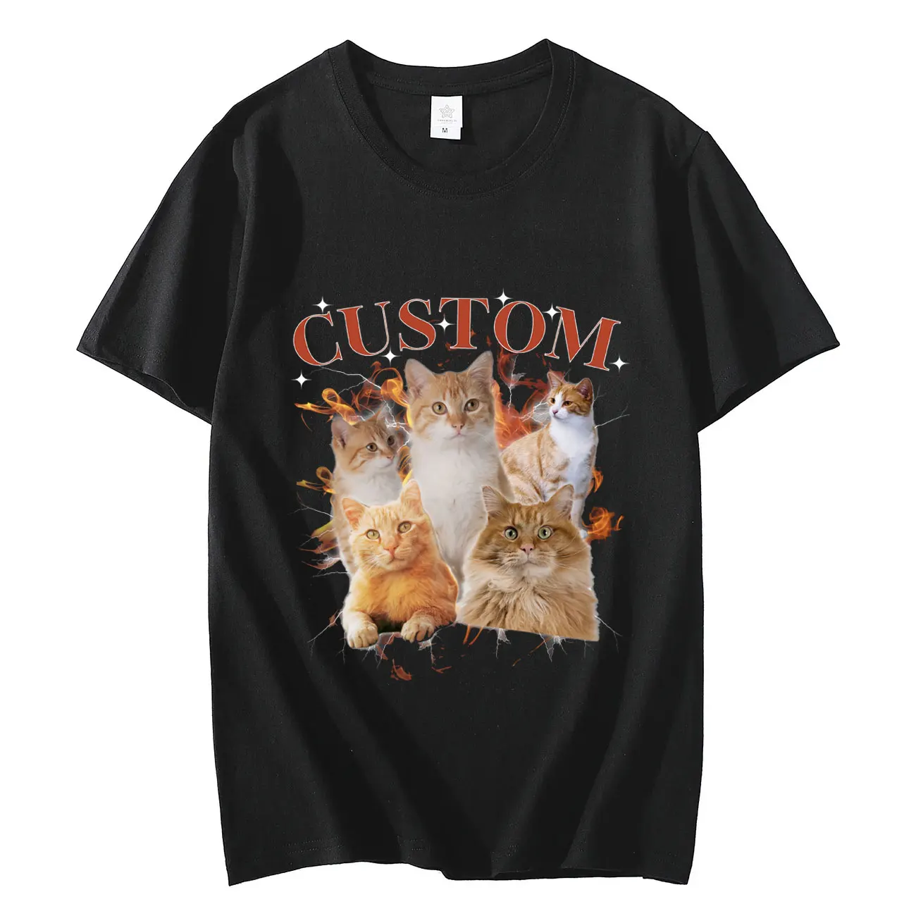 Cute Cat Graphic T Shirts Men's Women's Fashion Kawaii Short Sleeve T-shirt Summer High Quality Pure Cotton Oversized T-shirts
Cute Cat Graphic T Shirts Men's Women's Fashion Kawaii Short Sleeve T-shirt Summer High Quality Pure Cotton Oversized T-shirts