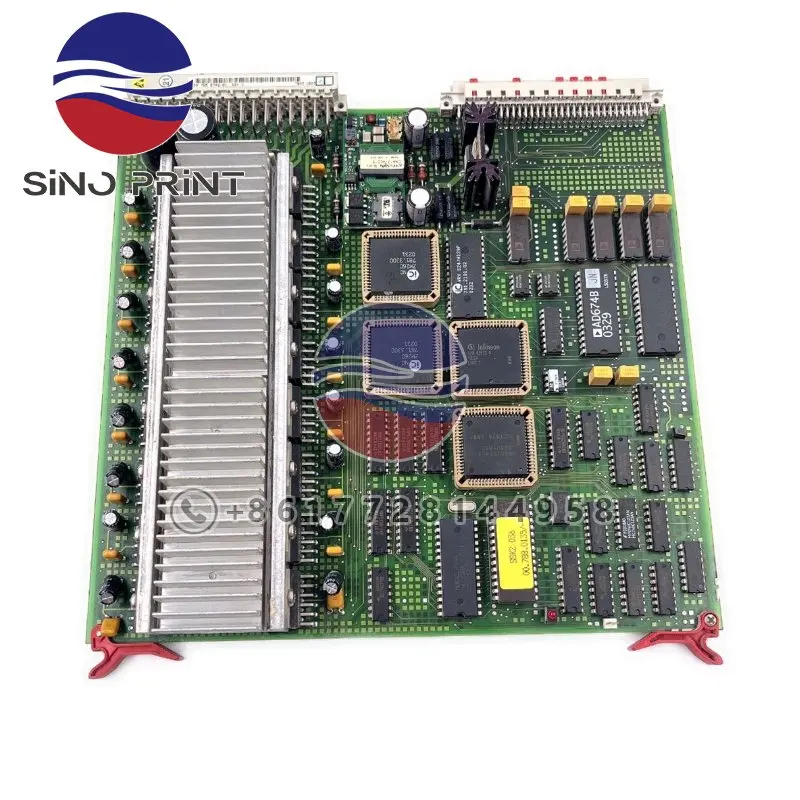 00.785.0118 Печатная плата 00.781.3764 Плоский модуль SSK2 для Heidelberg SM102, вставной блок, детали печатного оборудования, хорошее состояние
00.785.0118 Печатная плата 00.781.3764 Плоский модуль SSK2 для Heidelberg SM102, вставной блок, детали печатного оборудования, хорошее состояние