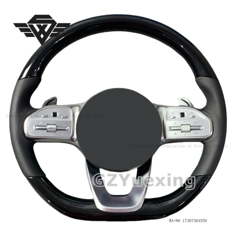 Custom Peach Wood Piano Black Steering Wheel for Mercedes Benz S Class 808 W222 W203 W204 W205 W212 W213 CLS W218 C300 AMG
Custom Peach Wood Piano Black Steering Wheel for Mercedes Benz S Class 808 W222 W203 W204 W205 W212 W213 CLS W218 C300 AMG
