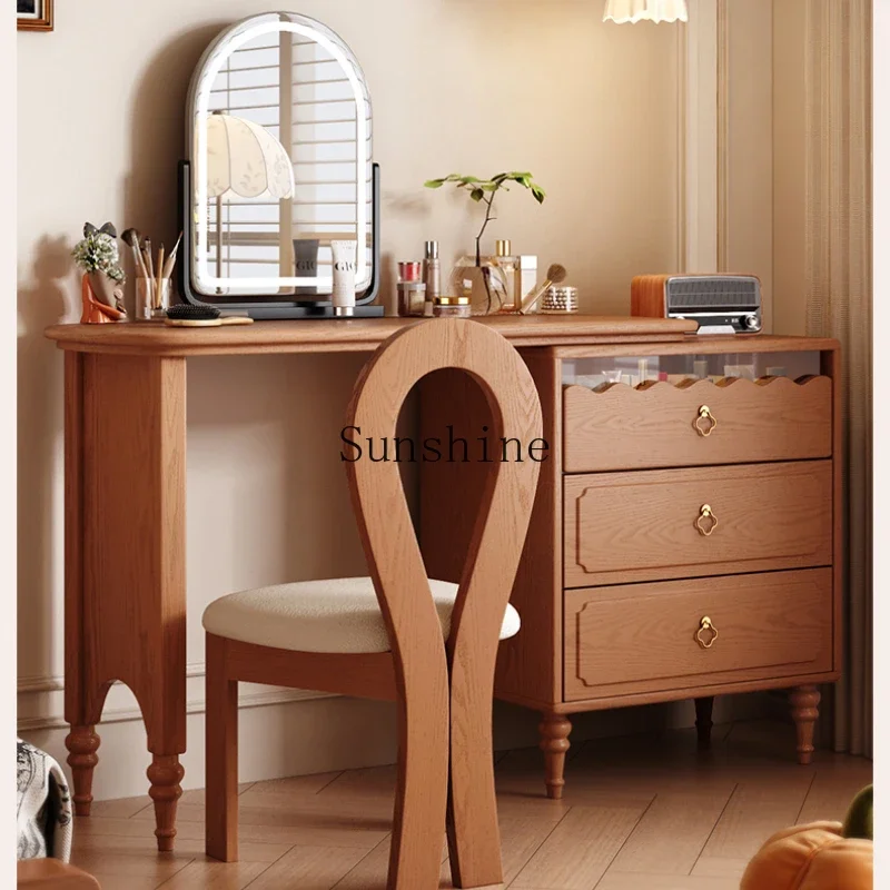French cream wind solid wood dresser bedroom bedside retractable corner storage cabinet
French cream wind solid wood dresser bedroom bedside retractable corner storage cabinet